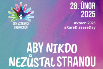 Vzácné příběhy, vzácné spojení: Den vzácných onemocnění 2025 Vzácné příběhy, vzácné spojení: Den vzácných onemocnění 2025